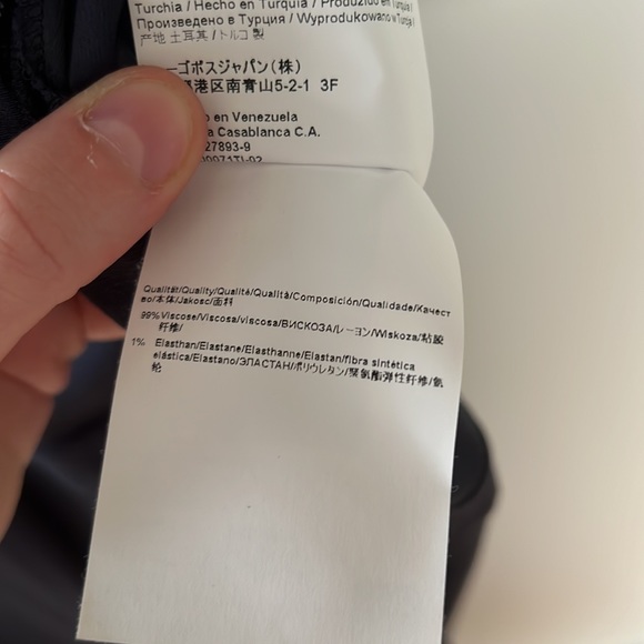 Hugo boss night blue jumpsuit - Picture 6 of 11